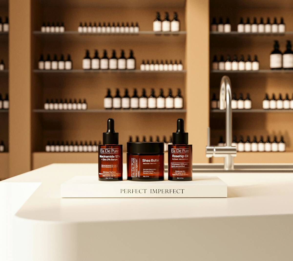 Infographic showing 73% of 'natural' beauty products contain potentially harmful ingredients per EWG 2023 data